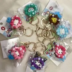 ミャクミャクなりきり立体マスコット サンリオ セット パステル キーホルダー