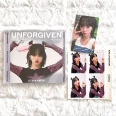 チェウォン　unforgiven Japan トレカセット ルセラフィム unforgiven 特典トレカ チェウォン LE SSERAFIM