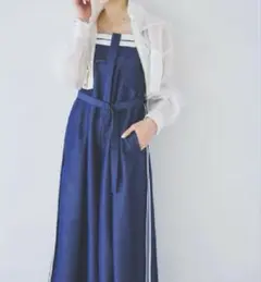 dazzlin 　パイピングラインオーバーサロペット
