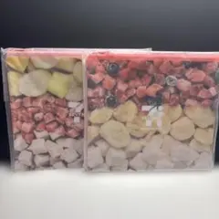 happyくじ　セブンイレブン　スムージーフラットポーチ２個セット