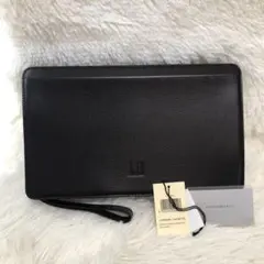 未使用✨ダンヒル レザー　セカンドバッグ クラッチバッグ ブラック
