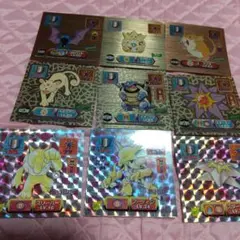 明治 ポケモン ゲットカード リザードン ホウオウ すなあそび 7枚