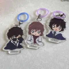 名探偵コナン　ふらっとめじるしアクセサリー　ちぢませ隊ver. 松田陣平　灰原哀