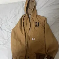 Carhartt ダック地 ジップパーカー USA製 アクティブジャケット