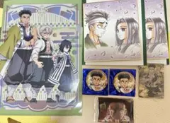 鬼滅の刃 悲鳴嶼行冥 色紙 缶バッジ ファイル