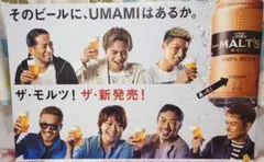 EXILE レア サントリー ザ・モルツ 特大 パネル 非売品 2026年最新】EXILE モルツの人気アイテム - メルカリ