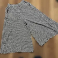 グローバルワーク＊ギンガムチェック＊ガウチョパンツ＊Mサイズ