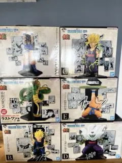 【未開封】ドラゴンボール 一番くじ 40th〜其之ニ〜　フィギュア6点セット