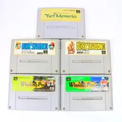 ターフメモリーズ ダービースタリオン ウイニングポスト 競馬ゲーム5点