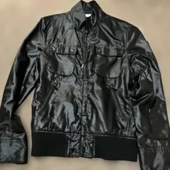 BLUE LABEL ブラックナイロンジャケット　Mサイズ