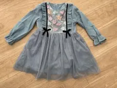 SHEIN 刺繍入りチュールワンピース 100