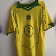 選手支給モデルNike ブラジル ユニフォーム リバウド 2002 日韓W杯