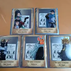 僕のヒーローアカデミア　十傑　トレーディング　ポラロイド風クリアカード