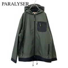 PARALYSER　マウンテンパーカー　ナイロンジャケット　テック系　緑　L