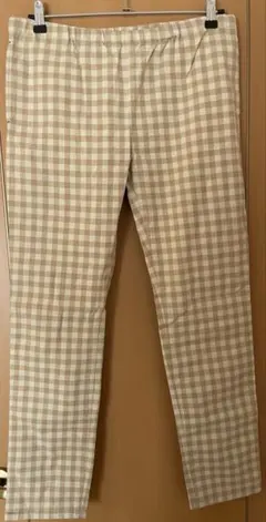 【未使用】　ギンガムチェックパンツ　LL