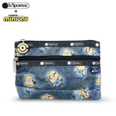 ✨極美品 レスポートサック×MINIONS コラボ ミニオンズデニム ポーチ