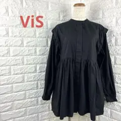 黒シャツ レディース