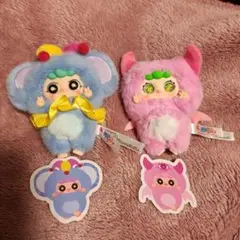 ミゴー migo ぬいぐるみ マスコット レア目 babythree
