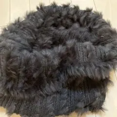 ブラウンファー ネックウォーマー・スヌード