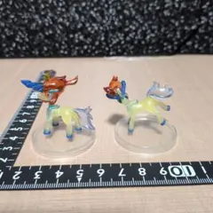 ポケモン　立体ポケモン図鑑BW　ケルディオ　クリア　2体セット　まとめ売り