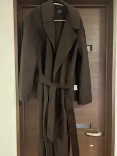 GAP（ギャップ）ロングコート／ブラウン／ベルト付き