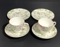【美品）ウェッジウッド★クリオ★トリオ　C WEDGWOOD ウェッジウッド CLIO クリオ カップ&ソーサー プレート