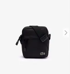 Lacoste ブラック ショルダーバッグ