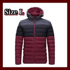 大特価‼️ダウンジャケット L 軽量 登山 冬 フード付き 男女兼用