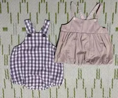 ベビー　女の子　70 ロンパース　ワンピース