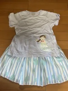 120cm 女の子夏服　2点セット　Tシャツ　スカート