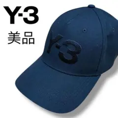 美品ワイスリーY-3 ブラック ベースボールキャップ　ヨウジヤマモト帽子