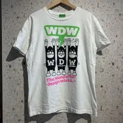 BEAMS T YDWプリントTシャツ　ホワイト　ビームス