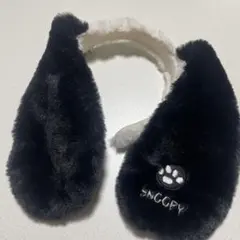 SNOOPY 耳付きファー耳あて