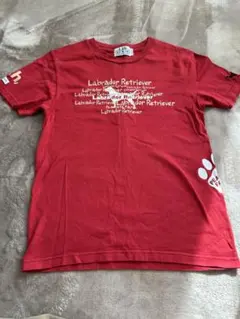 Labrador Retriever 半袖Tシャツ レッドのサムネイル