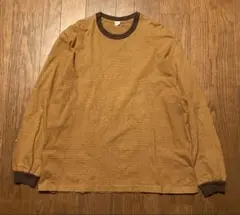 ENDS and MEANS ボーダー 長袖 カットソー Lのサムネイル