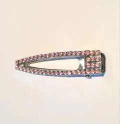 anne様専用★THBTラインストーンSヘアクリップ ピンクのサムネイル