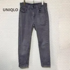【美品】UNIQLO ユニクロ ブラック スキニーデニム M 古着 人気
