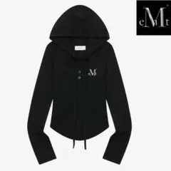 新品未使用✨MUCENT ルーエン シグネチャースリムフードティー 黒 