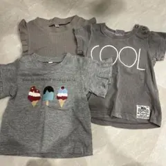 半袖、ノースリーブTシャツ 3枚セット