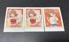 学園アイドルマスター ぱしゃこれ 花海佑芽 箔押し 3枚セット