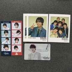 なにわ男子 大西流星 チェキ カード セット