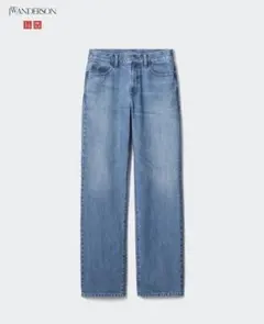 ユニクロ JW ANDERSON ストレートジーンズ 丈長め 23 63Blue