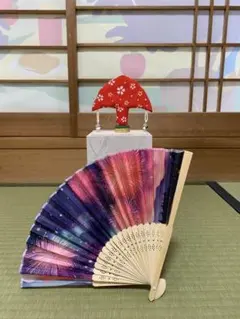 投扇興　的(蝶)のみ　赤