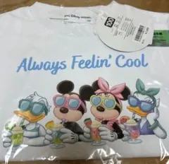 新品未使用 ディズニー ハローハローサマー Tシャツ 接触冷感 LLサイズ