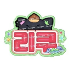 ぷっくり ネームボード リク NCTWISH うちわ文字 ネムボ 完成品