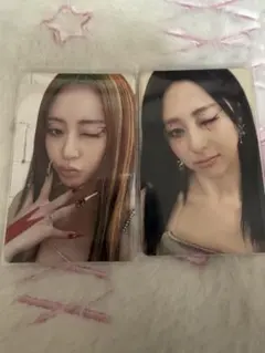 LE SSERAFIM ユンジン CRAZY 封入 トレカ 2枚