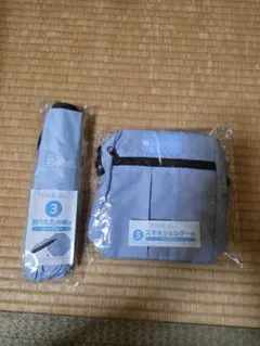ローソン 日向坂46くじ スマホショルダー賞 折りたたみ傘賞 2点セット 