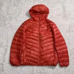 old uniqlo パファージャケット ダウン モンベル似 Lサイズ 美品 