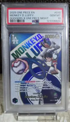 ドジャースルフィ モンキー・D・ルフィ L [EB02-010]【英語版】(プロモーションカード