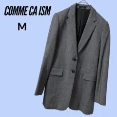 COMME CA ISM コムサイズム　テーラードジャケット ツィード　M 美品